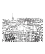 Fototapetas  Parisians sketchbook