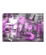 Fototapetas  Berlin  collage (violet)