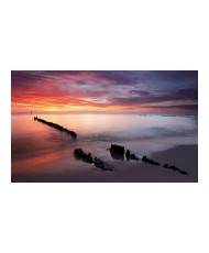 Fototapetas  Sunrise over the Baltic Sea