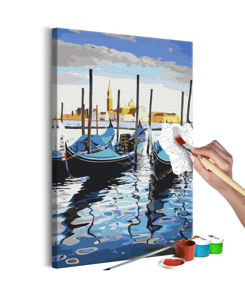 Pasidaryk pats  paveikslas ant drobės  Venetian Boats