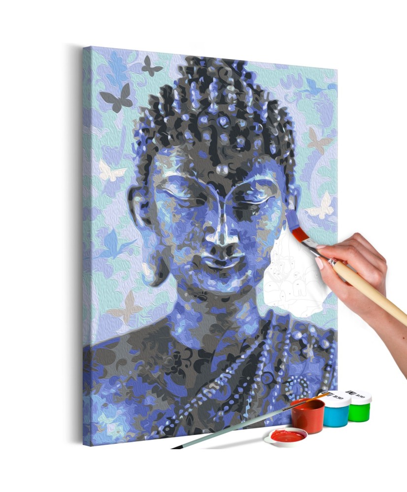 Pasidaryk pats  paveikslas ant drobės  Buddha and Butterflies