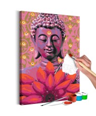 Pasidaryk pats  paveikslas ant drobės  Friendly Buddha
