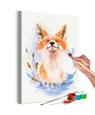 Pasidaryk pats  paveikslas ant drobės  Dreamy Fox