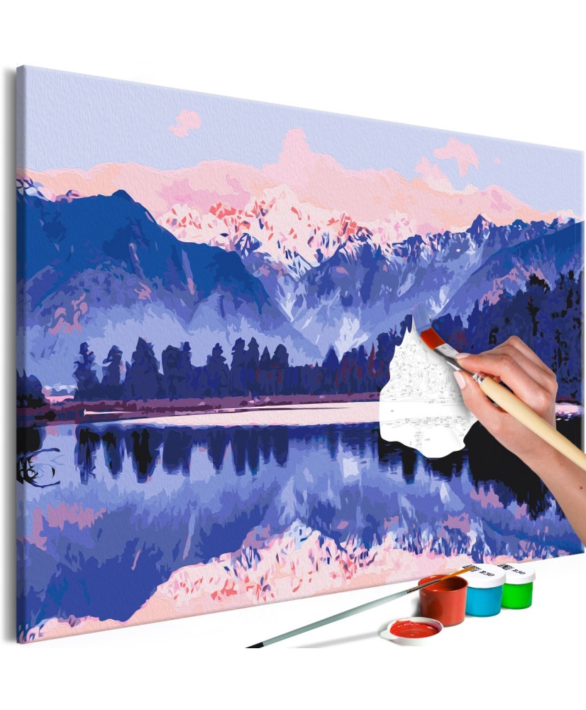 Pasidaryk pats  paveikslas ant drobės  Matheson Lake