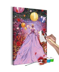 Pasidaryk pats  paveikslas ant drobės  Fairy Lady
