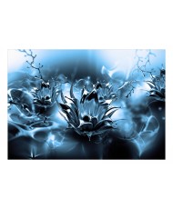 Lipnus fototapetas  Oily Flower (Blue)
