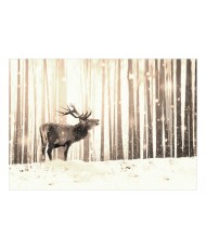 Fototapetas  Deer in the Snow (Sepia)