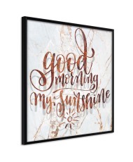 Plakatas  Good Morning (Square)