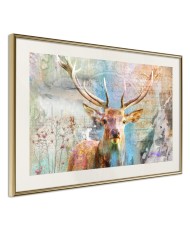 Plakatas  Pastel Deer