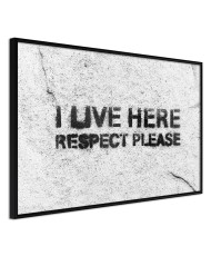 Plakatas  Respect
