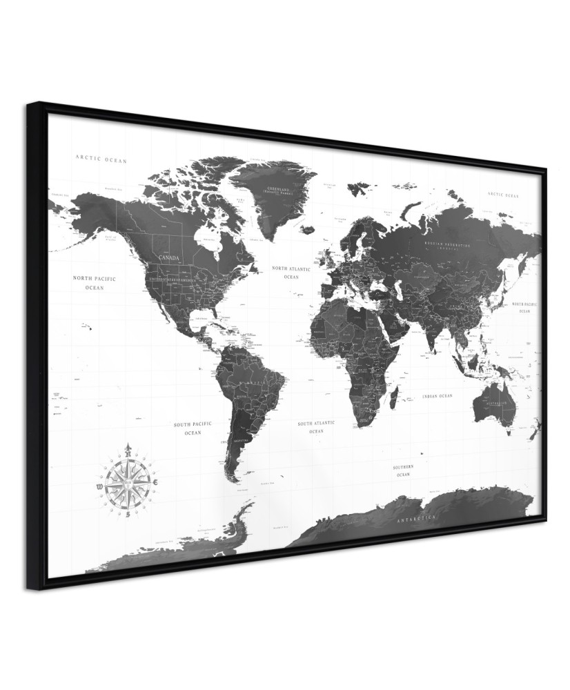 Plakatas  The World in Black and White