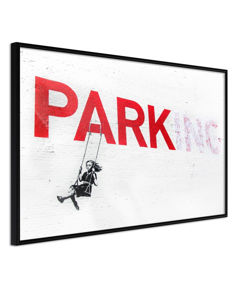 Plakatas  Banksy Park(ing)
