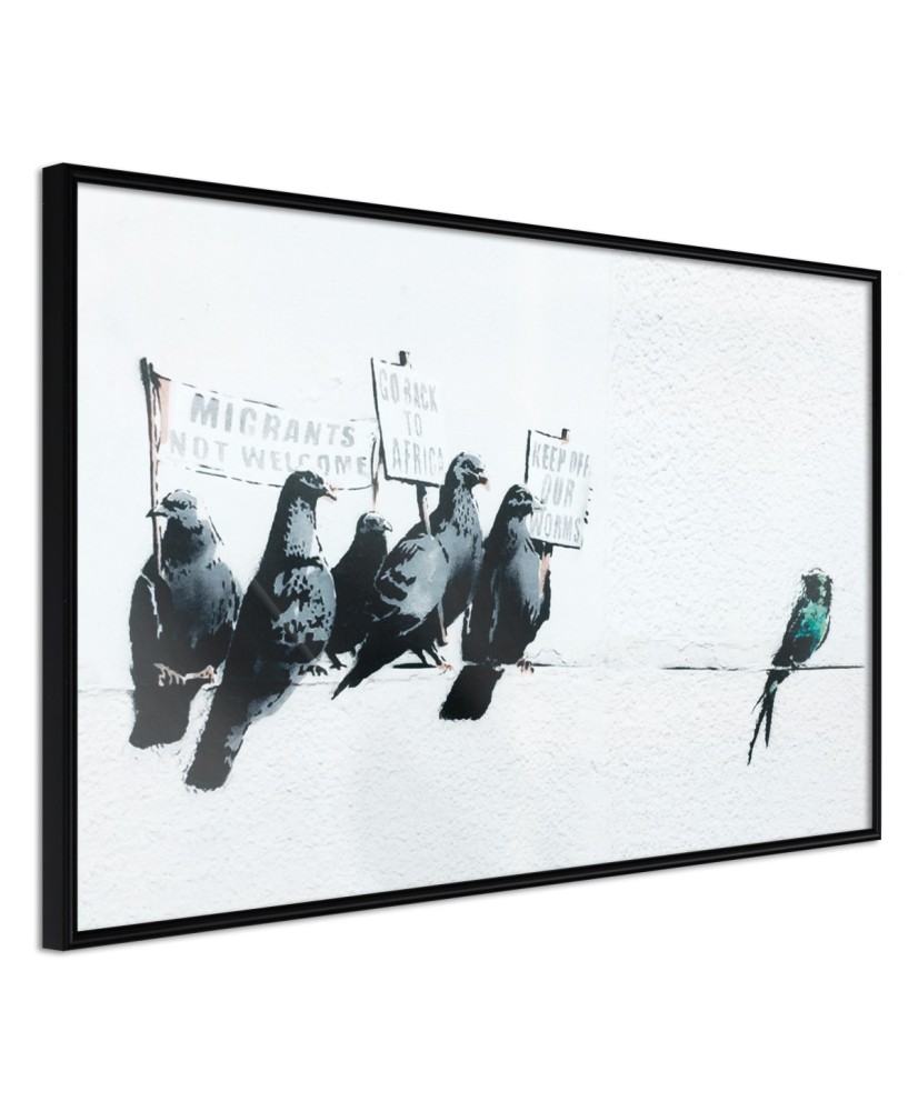 Plakatas  Banksy Pigeons