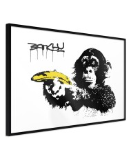 Plakatas  Banksy Banana Gun II