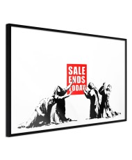 Plakatas  Banksy Sale Ends