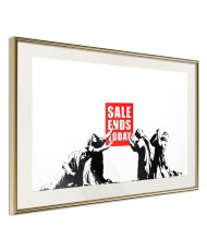 Plakatas  Banksy Sale Ends