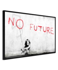 Plakatas  Banksy No Future