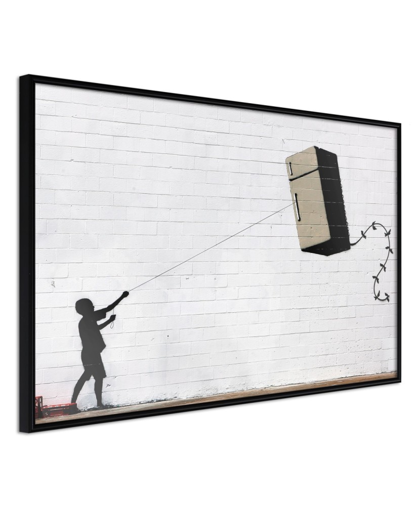 Plakatas  Banksy Fridge Kite
