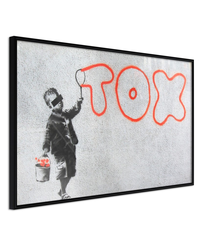 Plakatas  Banksy Tox