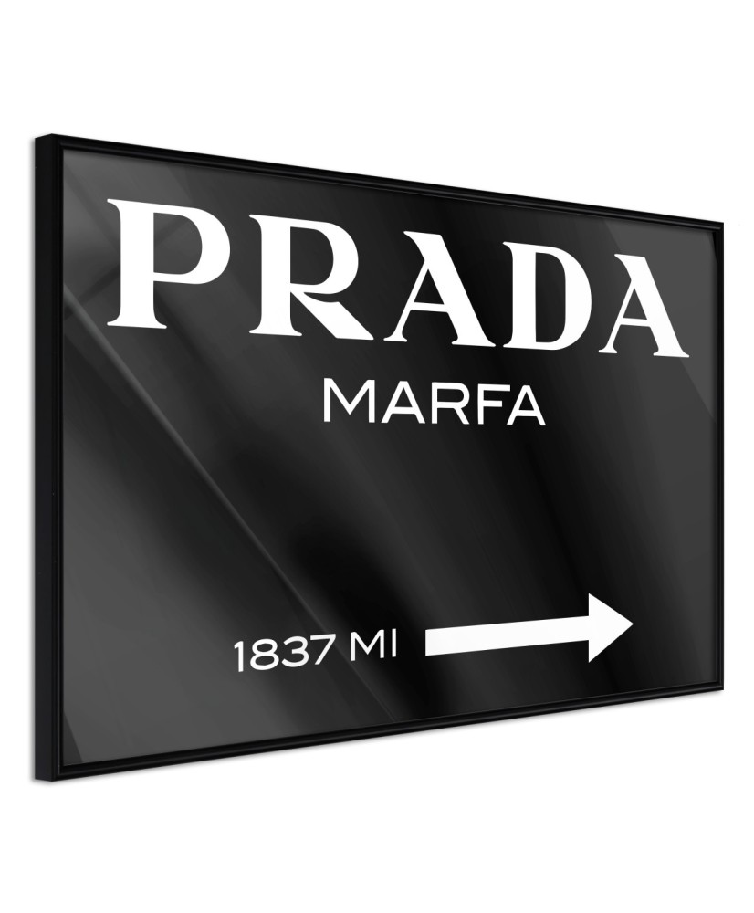 Plakatas  Prada (Black)