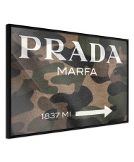 Plakatas  Prada (Camo)