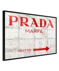 Plakatas  Prada (Red)