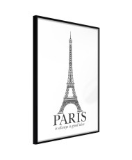 Plakatas  Eiffel Tower