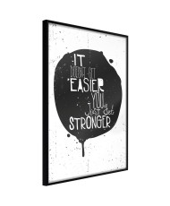 Plakatas  It Doesnt Get Easier