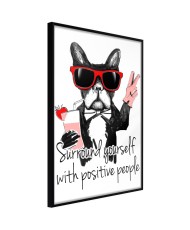 Plakatas  Positive Bulldog