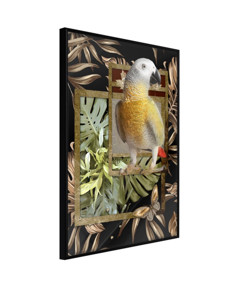 Plakatas  Composition with Gold Parrot