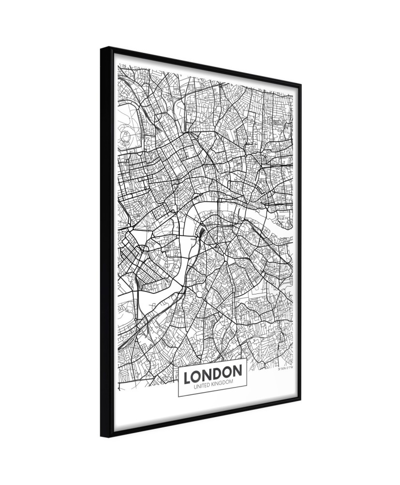 Plakatas  City Map London