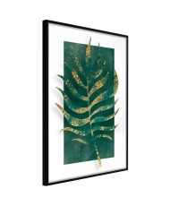 Plakatas  Gilded Palm Leaf