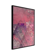 Plakatas  Pink Patchwork III