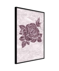 Plakatas  Monochromatic Rose