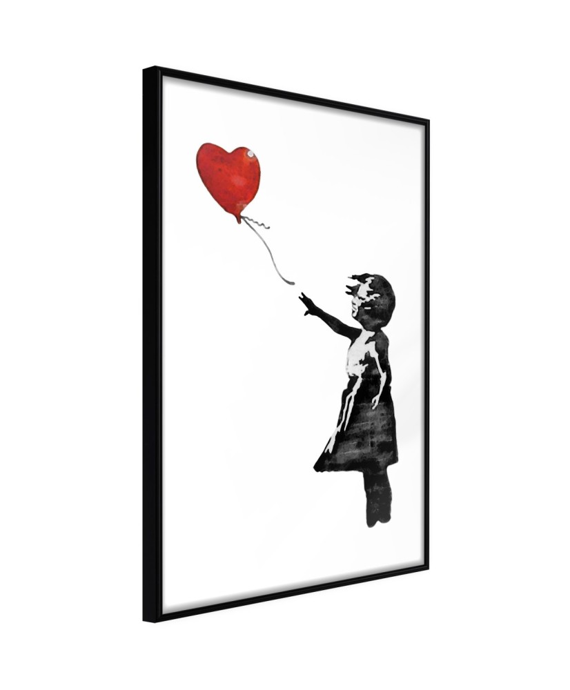 Plakatas  Banksy Girl with Balloon II