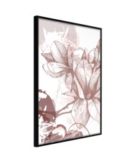 Plakatas  Drawn Flower