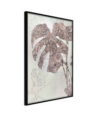 Plakatas  Ornamented Monstera