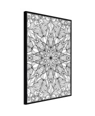 Plakatas  Colourless Mandala