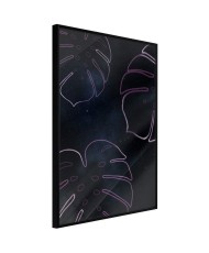 Plakatas  Monstera Outline