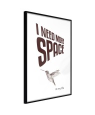 Plakatas  More Space Needed