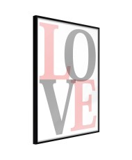 Plakatas  GreyPink Love