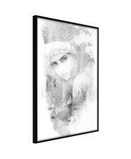 Plakatas  Mysterious Look (Grey)