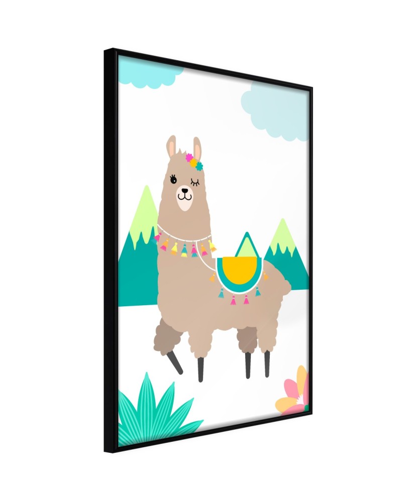Plakatas  Playful Llama
