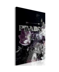 Paveikslas  Prada in Flowers (1 Part) Vertical
