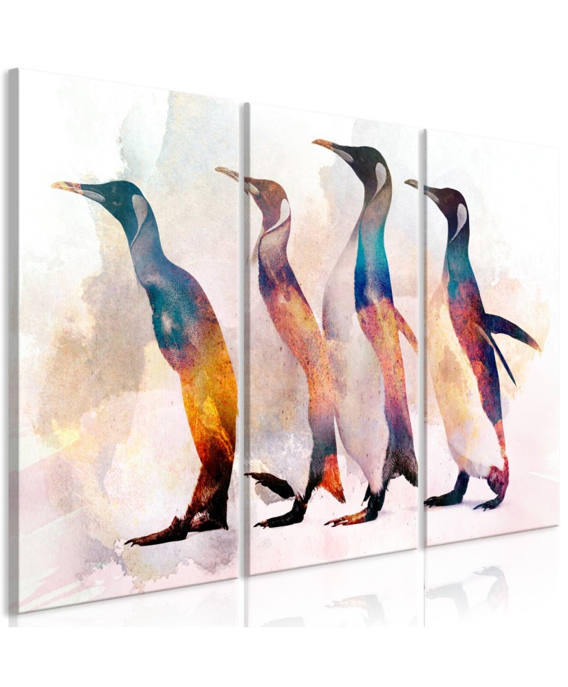 Paveikslas  Penguin Wandering (3 Parts)