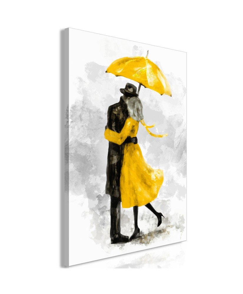 Paveikslas  Under Yellow Umbrella (1 Part) Vertical