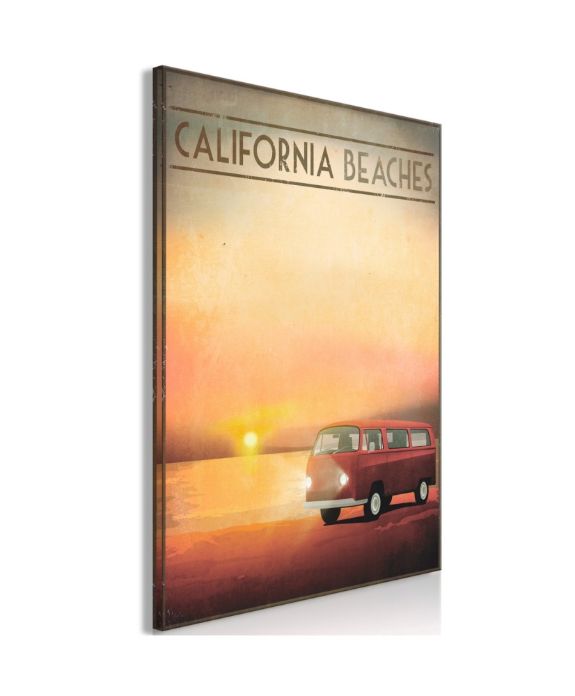 Paveikslas  California Beaches (1 Part) Vertical