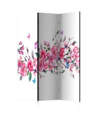 Pertvara  Flowers and Butterflies [Room Dividers]