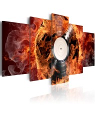 Paveikslas  Vinyl on fire