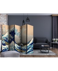 Pertvara  The Great Wave off Kanagawa II [Room Dividers]